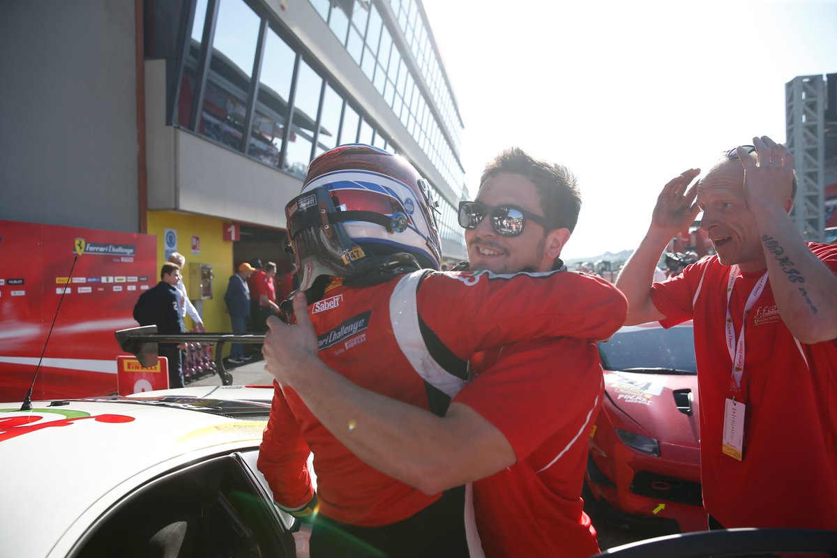 FF_Corse's tweet photo. Throwback Thursday! To Mugello 2019 where @adamcarroll47 claimed victory in the Ferrari World Finals Trofeo Pirelli race: the biggest prize in Ferrari Challenge globally 🏆
📸 Ferrari
#tbt #throwbackthursday #ferrari #ferrariraces #mugello #mugellocircuit #adamcarroll #ffcorse https://t.co/KIMjf8Jpsv