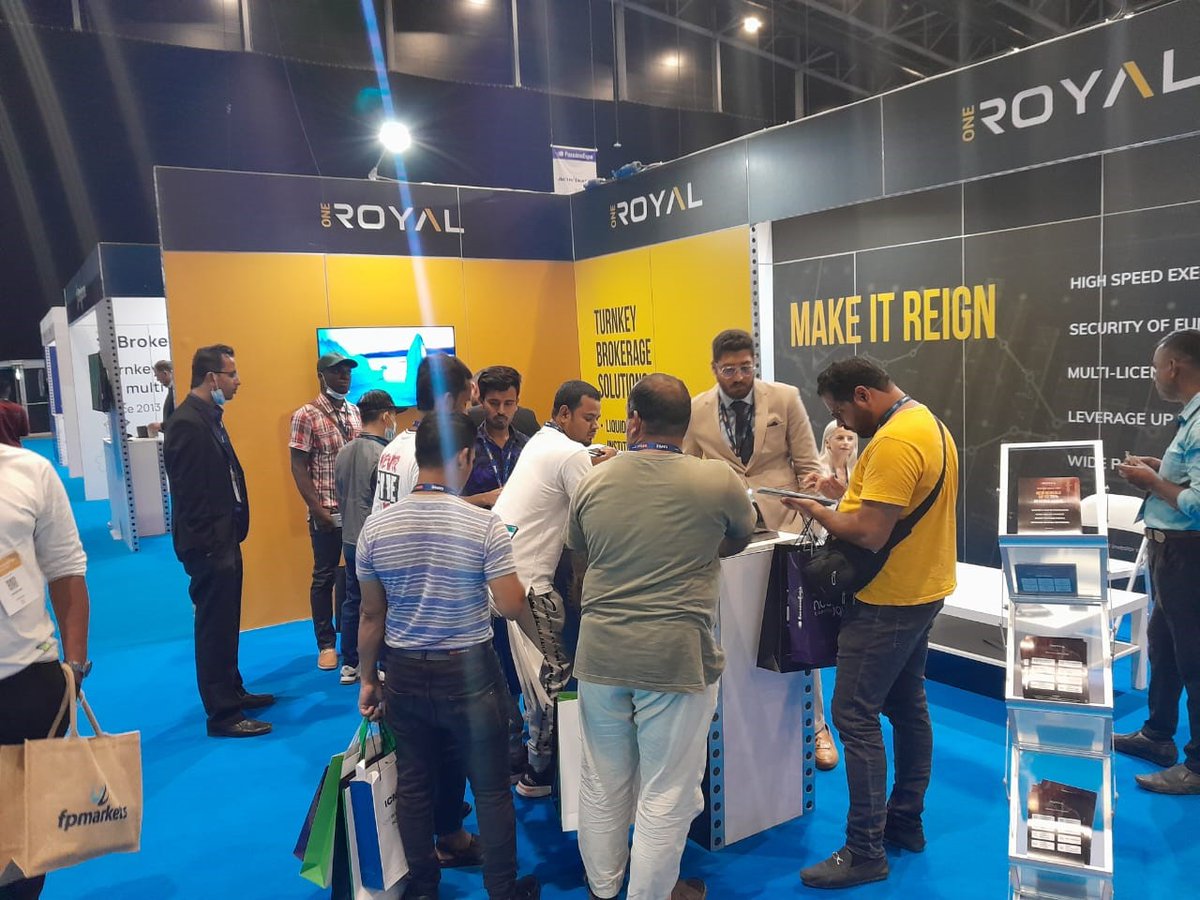 OneRoyalAr's tweet photo. مشاركة OneRoyal في معرض Forex Expo Dubai 2022
نتمنى أن نلقاكم 😉 #OneRoyal #Dubai #Expo #Fazzaco https://t.co/HgkAkQStHZ