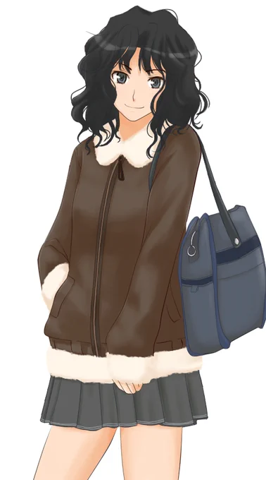 10年前に描いた薫
またフライトジャケットを着た薫を描きたいな 