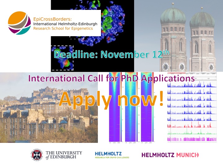 epigeneticsHMGU's tweet photo. 🚨Don't miss such a great opportunity 🚨 #EpiCrossBorders offers #FullyFunded #PhDs in #Epigenetics.
Apply &amp; join an innovative, interdisciplinary environment. Single Cell Biology, Mol. Biology, -omics &amp; Comp. Biology
📆Deadline: Nov. 11th
https://t.co/NGco5e5SSo https://t.co/bBF4KQFb1H