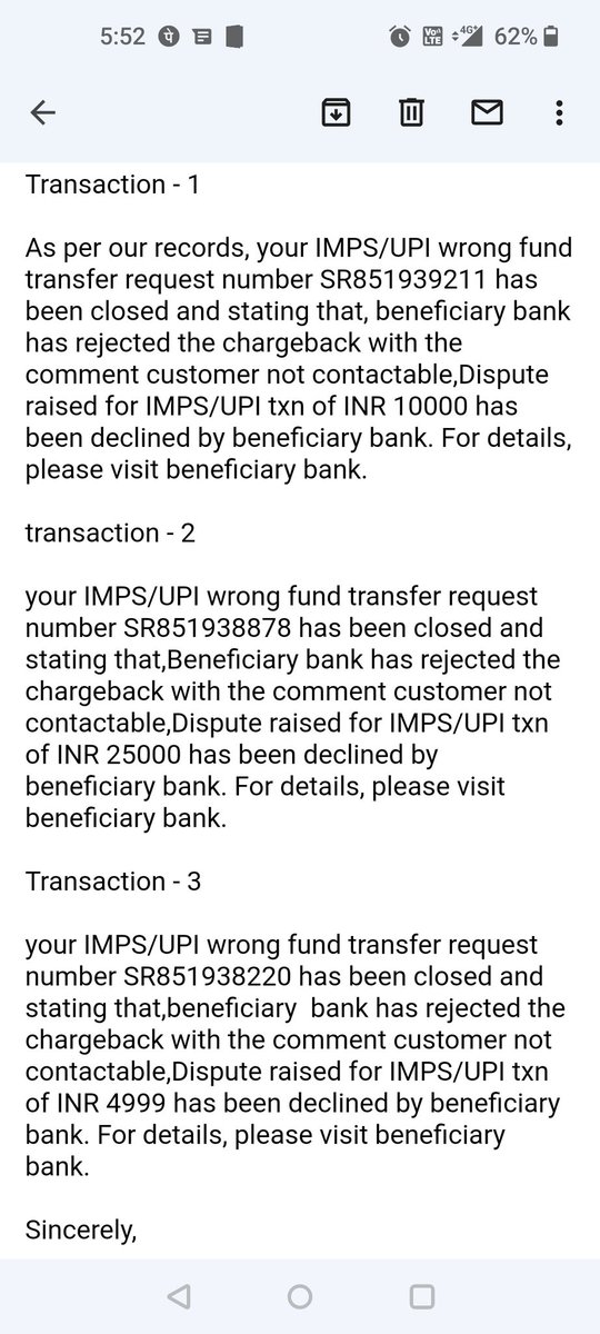 prashantsuresh's tweet photo. @ICICIBank @bankofbaroda @ICICIFoundation @ICICIBank_Care @ICICIPruLife  not getting proper revert on mail and call very disappointed https://t.co/hD52Qb5Udn