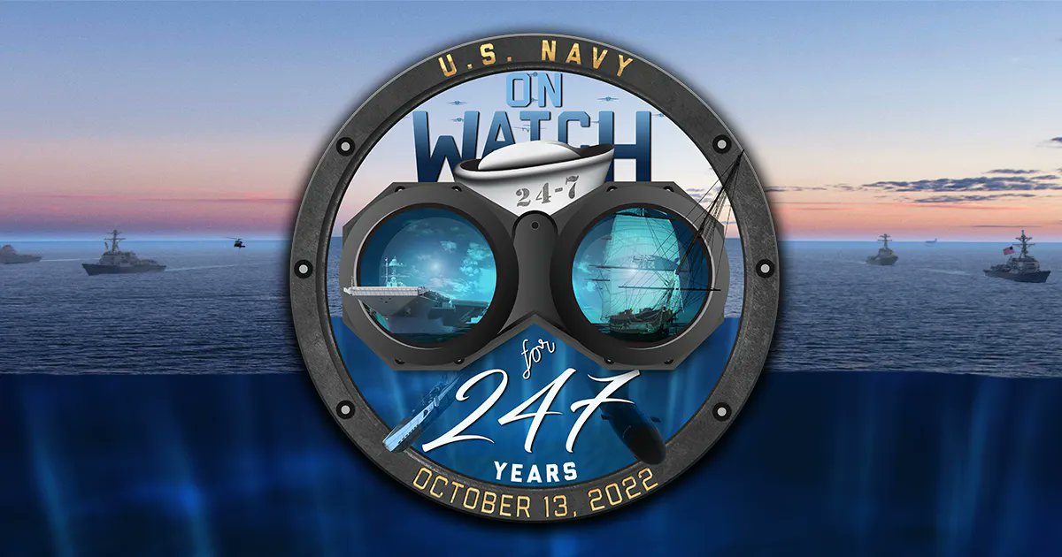 NAVSEA's tweet photo. Happy Birthday to the U.S Navy! 247 never looked so good! 

#USNavy #NAVSEA #HappyBirthday https://t.co/K0MoGjIUzX