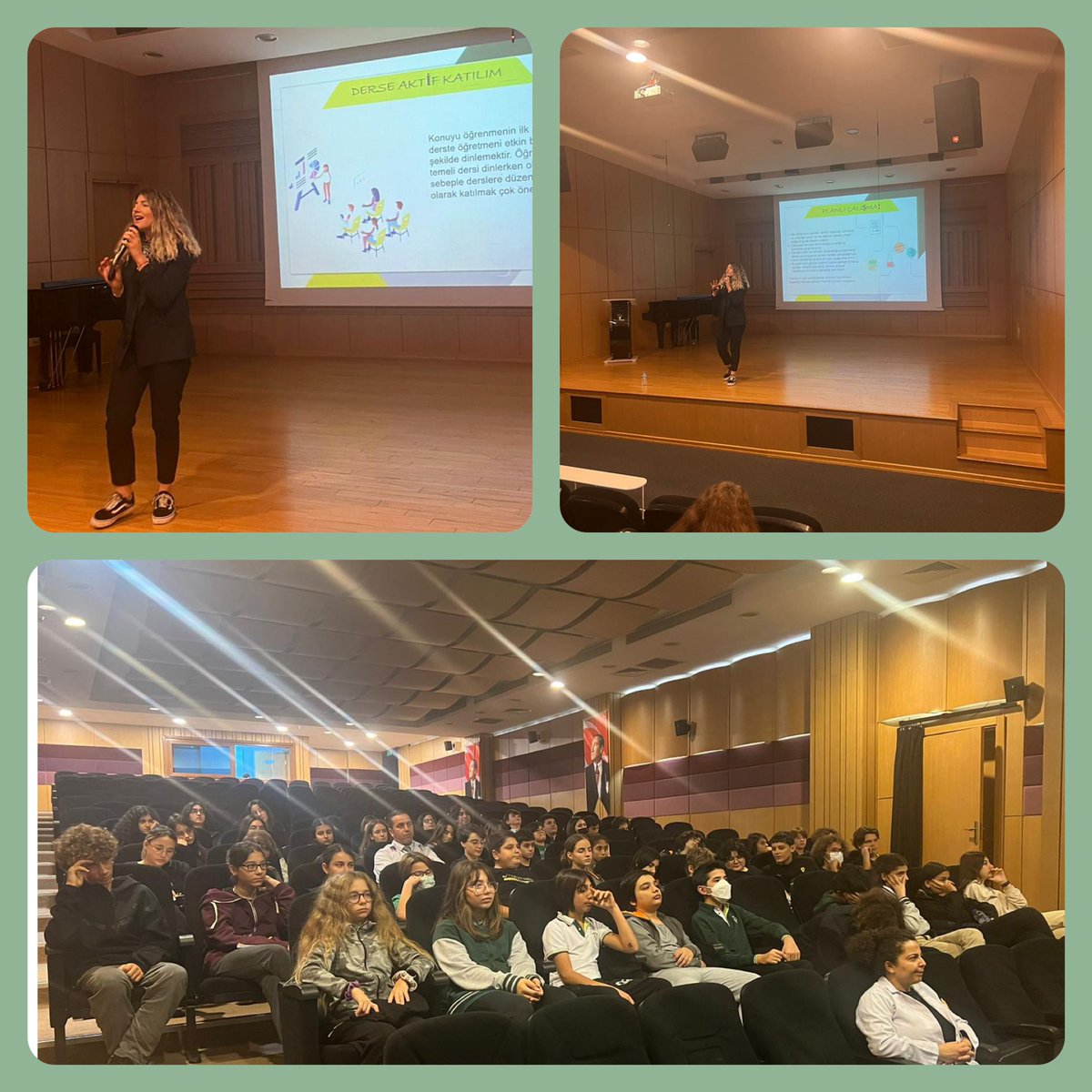 Ortaokul Rehberlik Bölümü olarak 8. Sınıf öğrencilerimize “Sınava Nasıl Hazırlanılır.” konulu seminerimizi gerçekleştirdik. <a href="/EnisEryaman/">Enis Eryaman</a>  <a href="/SelahattinInal/">Selahattin İnal</a> <a href="/ferhatallkan/">Ferhat ALKAN</a>  
<a href="/gulsenakssu/">Gülşen Arslan</a>