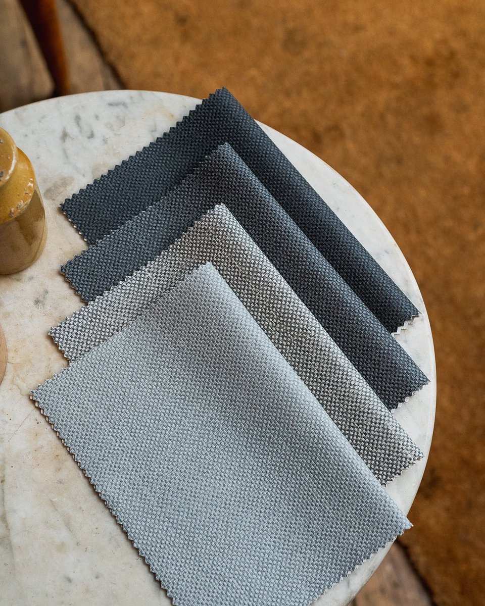 Woven fabric or faux leather? Our new Entwine collection is too intricate to tell the difference. To see the range's specs visit aguafabrics.com, or create a free online account to order samples. #AguaFabrics #Upholstery #Grey #Neutrals #FauxLeather #PerformanceFabrics