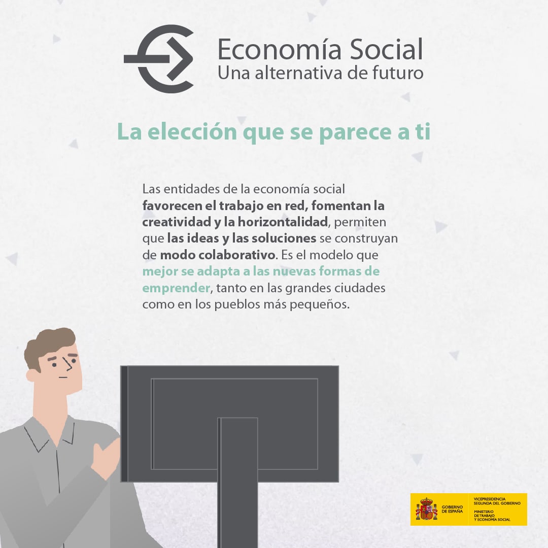 La #EconomíaSocial está cada vez más presente en distintos sectores económicos 🙌🏽
Apostar por la Economía Social es apostar por un mundo rural vivo, por la cohesión social, por trabajos de calidad y por proyectos arraigados en el territorio. Una alternativa de futuro.