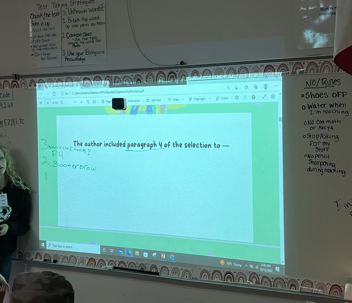chatchatlw's tweet photo. Why teach question Analysis when your students can. https://t.co/nPiLkc68c1