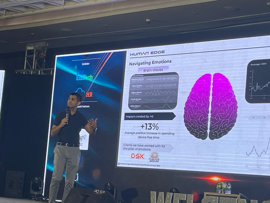 NHRDN's tweet photo. Live from #Welcon22
"Reimagining Health and Longevity with Shifts in Workplace and Impact on Employee Wellbeing" - Dr. Marcus Ranney
@NHRDN @NhrdChennai https://t.co/rRDUuXZqoM