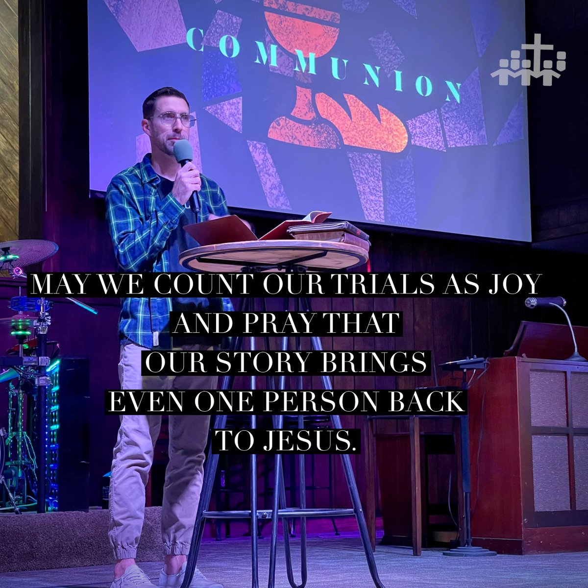 centralwiredorg's tweet photo. “May we count our trials as joy and pray that our story brings even one person back to Jesus.”

#communion #meditation #trials #joy https://t.co/DiUJRlvVNP