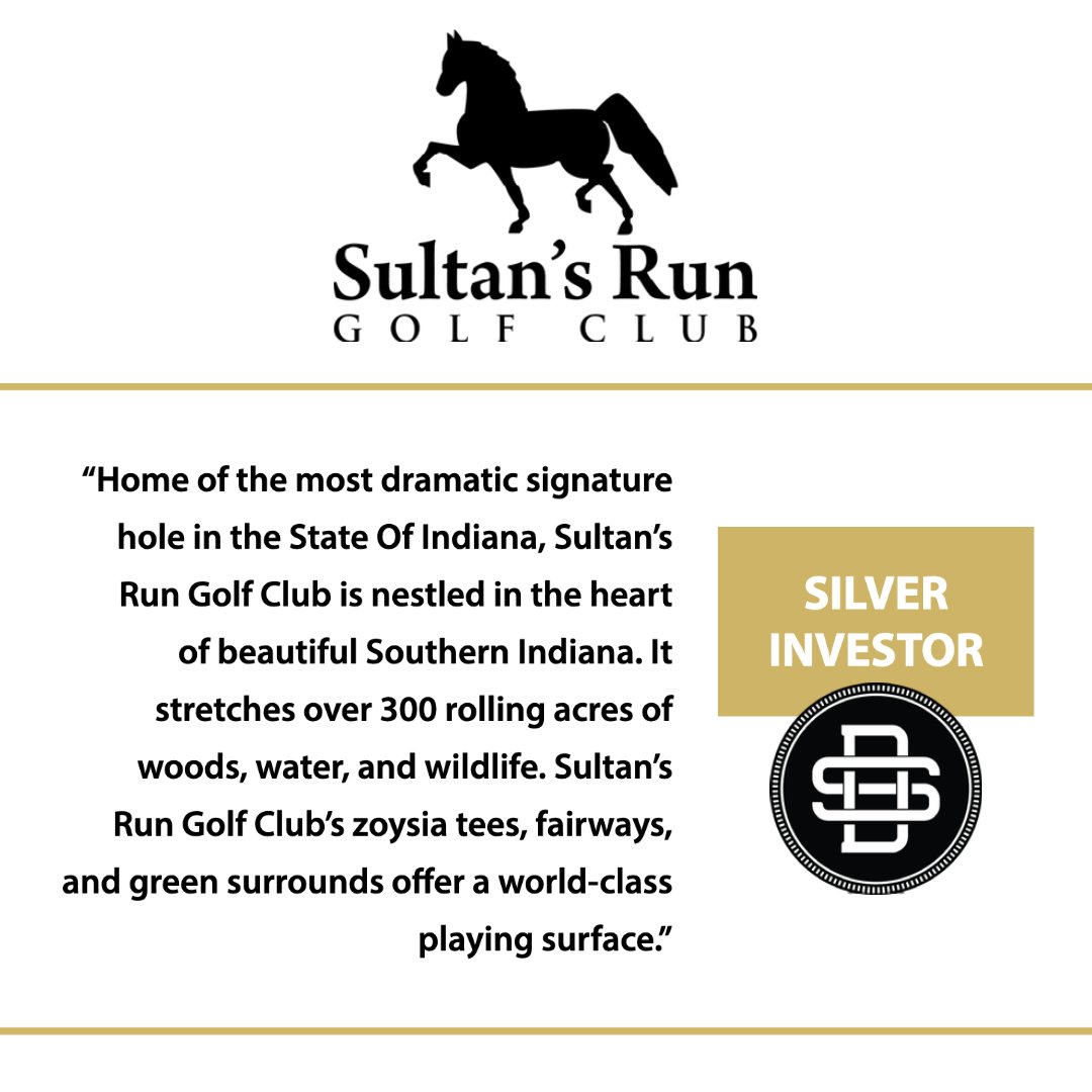 Dubois Strong is proud to announce Sultan's Run as our latest SILVER Investor. Thank you for your help in shaping the future of our community! Learn more about Sultan's Run in the link: sultansrun.com

#duboisstrong #economicgrowth #southernindiana #golf #sultansrun