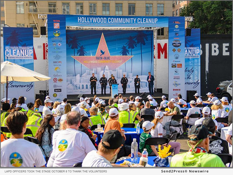 Community in L.A. Comes Together Supporting the LAPD and a Cleaner and Safer Hollywood - California Newswire bit.ly/3RTjeoR