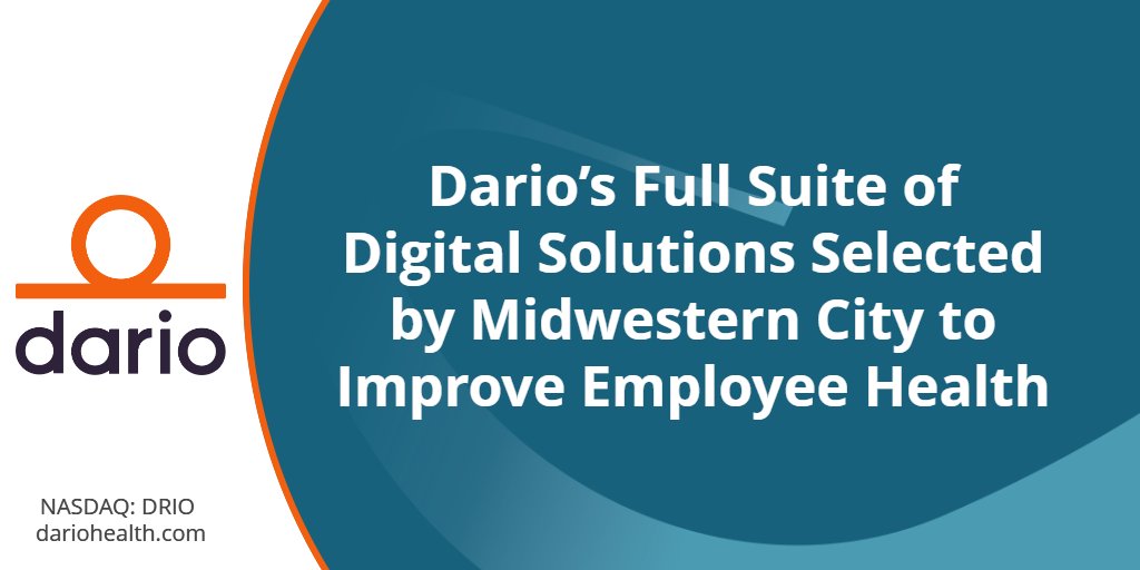 DarioHealth™ on Twitter "The contract is Dario’s first with a