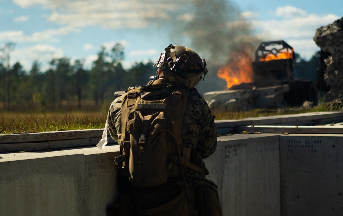 MARFORCOM's tweet photo. #Marines w/ @2dMarDiv, conduct live fire exercises during a #MCCRE on @camp_lejeune, N.C. to evaluate the unit’s #combatreadiness for future #deployments.
(#USMC photos by Cpl. Matthew Romonoyske-Bean)
#HomelandDefense #WeHaveTheWatch #EveryDomain #EveryClime #MarineCombatArms https://t.co/7OspP6IHxi