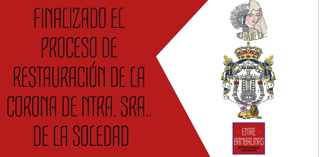 _EBambalinas's tweet photo. La @Hdad_ChiasGR expone el 14 de Octubre a las 20H en el Monasterio de San Jerónimo, la Corona del Reconocimiento Canónico de Ntra. Sra. de la Soledad, tras las labores de restauración y enriquecimiento llevadas a cabo por Alberto Quirós quien explicará el proceso.
|#SyD_EB| https://t.co/1DnBRQBGEz