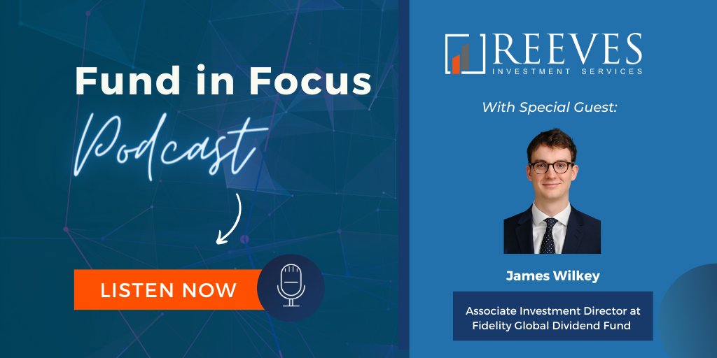 Reevesifa1's tweet photo. New episode🎙️ | Fund in Focus 

Join us as we discuss the Fidelity Global Dividend Fund with Associate Investment Director James Wilkey. 

Listen Now ⬇️

https://t.co/OLPEDUwr38

#Podcast #FundInFocus #Streaming #Investments #FinancialAdvice https://t.co/WY4yguRkeG