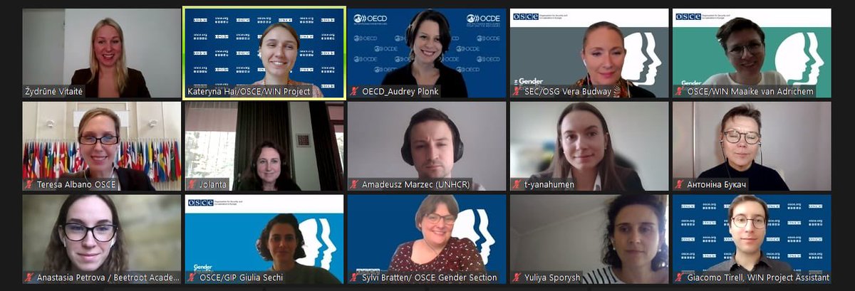 With the war, many 🇺🇦 women lost income &amp; livelihood. Digitalisation can help them with new employment options.  

To address the #gender digital gap &amp; support #women economic empowerment the #OSCE Gender team launched the 1st expert roundtable to find long-term solutions.