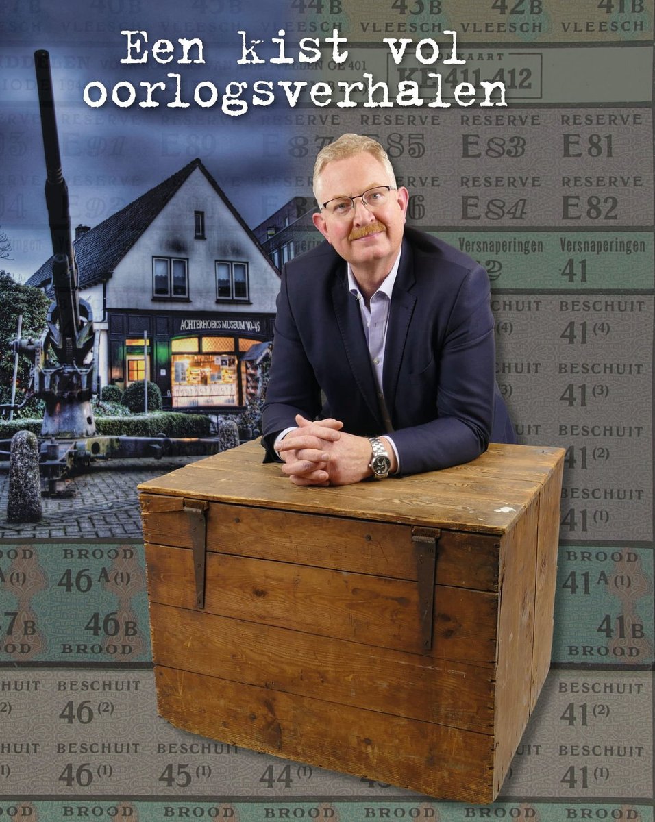 Dinsdag 18 oktober komt Jean Kreunen, oud directeur van het Achterhoeks Museum, met zijn 'Kist vol oorlogsverhalen' naar Barneveld. Hij neemt voorwerpen, documenten, foto's mee en vertelt over zijn persoonlijke kennismaking met oorlogsspullen. bit.ly/3Tbi3CA