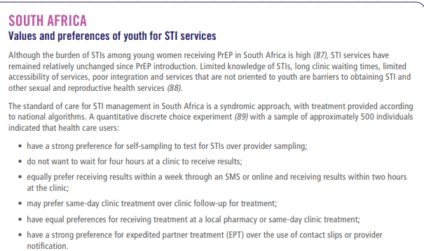 Global Health @BSMS (@globhealth_bsms) on Twitter photo 📢 Delighted to share the new <a href="/WHO/">World Health Organization (WHO)</a> implementation tool for pre-exposure prophylaxis of #HIV infection: integrating #STI services guidance that was supported by <a href="/CiwujiCollins/">Collins Iwuji</a> & <a href="/saixmullick/">Saiqa Mullick</a>'s research funded by <a href="/NIHRglobal/">NIHR Global Health</a>. A study conducted in <a href="/WitsRHI/">Wits RHI</a>
🔗tinyurl.com/mpvmryxm 📢 Delighted to share the new <a href="/WHO/">World Health Organization (WHO)</a> implementation tool for pre-exposure prophylaxis of #HIV infection: integrating #STI services guidance that was supported by <a href="/CiwujiCollins/">Collins Iwuji</a> & <a href="/saixmullick/">Saiqa Mullick</a>'s research funded by <a href="/NIHRglobal/">NIHR Global Health</a>. A study conducted in <a href="/WitsRHI/">Wits RHI</a>
🔗tinyurl.com/mpvmryxm
