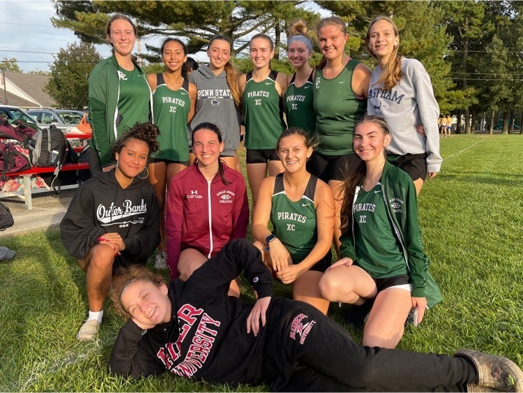 The Creek Girls XC team won the Conference Championship on Wednesday!  That marked there 3rd Conference title and undefeated season in a row. By winning the race, Riley Lerner finished the season undefeated!