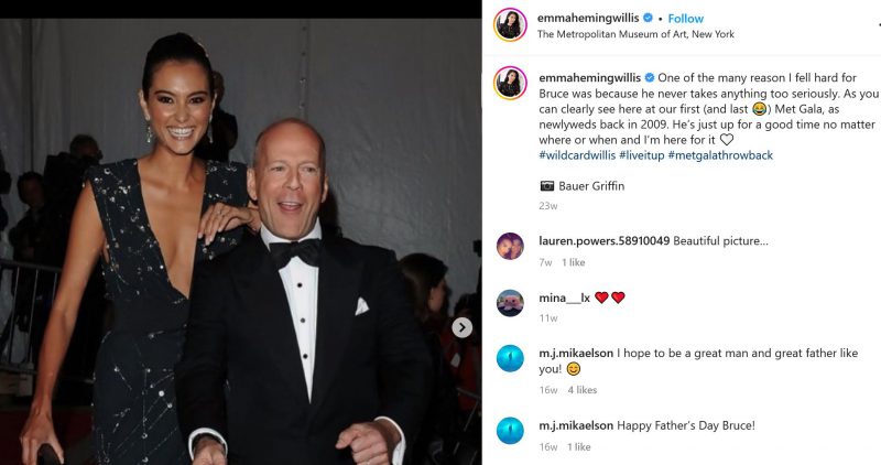 She has cut herself off from most of her husband's family - Read here: foxella.com/she-doesnt-wan…

#BruceWillis #EmmaHemingWillis