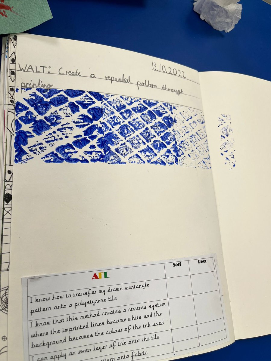 CORPUS1275's tweet image. Art in Year 5 today 🖼 #repeatedpattern #zentangle