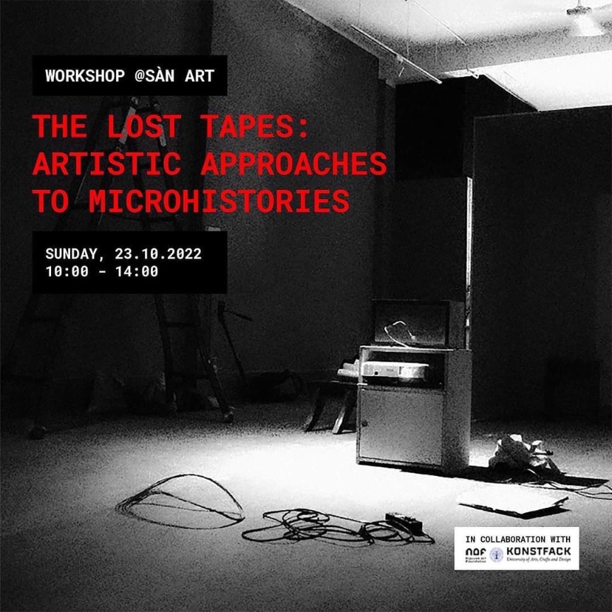 LibRadioProject's tweet image. We’re thrilled to be invited to chat all things ‘Liberation Radio’ at this workshop 23 Oct:
The Lost Tapes: Artistic Approaches to Microhistories’. 📻 More info here:👇
m.facebook.com/events/4442126…