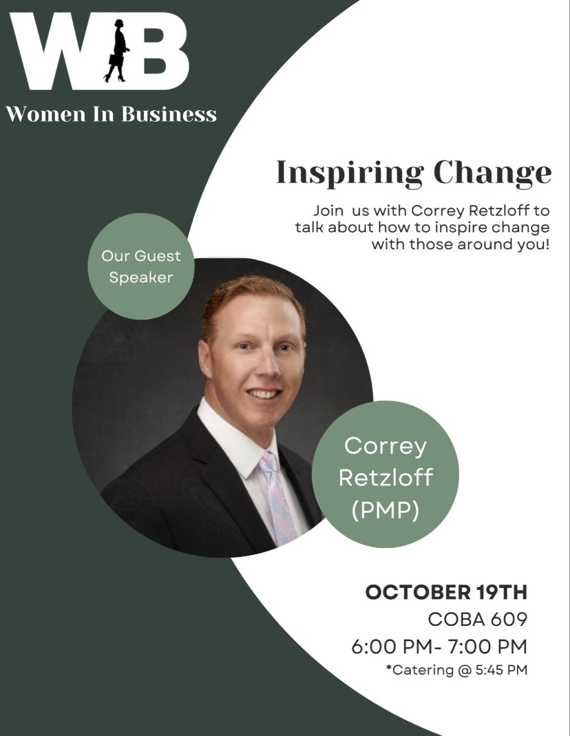 uta_wib's tweet photo. Join us next week with guest speaker Correy Retzloff! https://t.co/IUKZMLHbxw