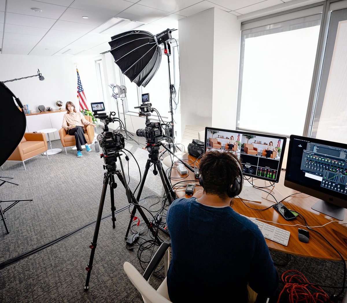 #BTS look at our #livestream with #political trends expert <a href="/CharlieCookDC/">Charlie Cook</a>, the founder of the <a href="/CookPolitical/">Cook Political Report</a> and frequent commentator on <a href="/NBCNews/">NBC News</a> 
Charlie shared his insights with <a href="/NACDS/">NACDS</a> in this #live Q&amp;A.
 #electionnews #politicalpundit #videoproduction #washingtondc