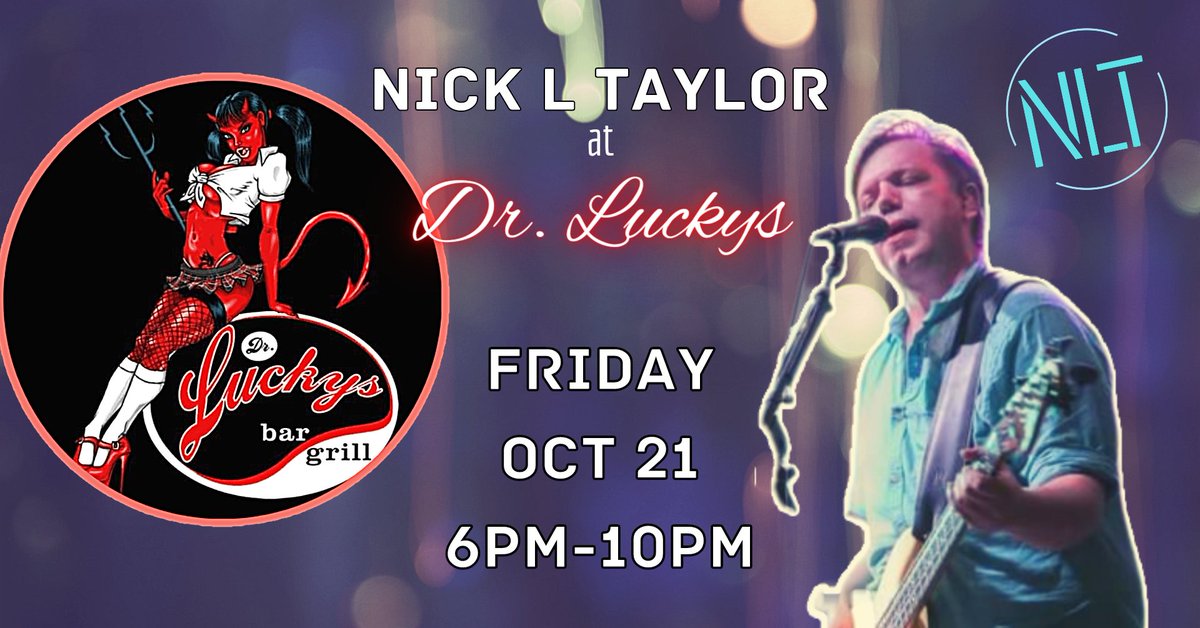 nerdaycope's tweet photo. I'll be playing a local show at Dr. Luckys in Mitchell SD for a going away party. Everyone is welcome! https://t.co/FlRQYrSmXy