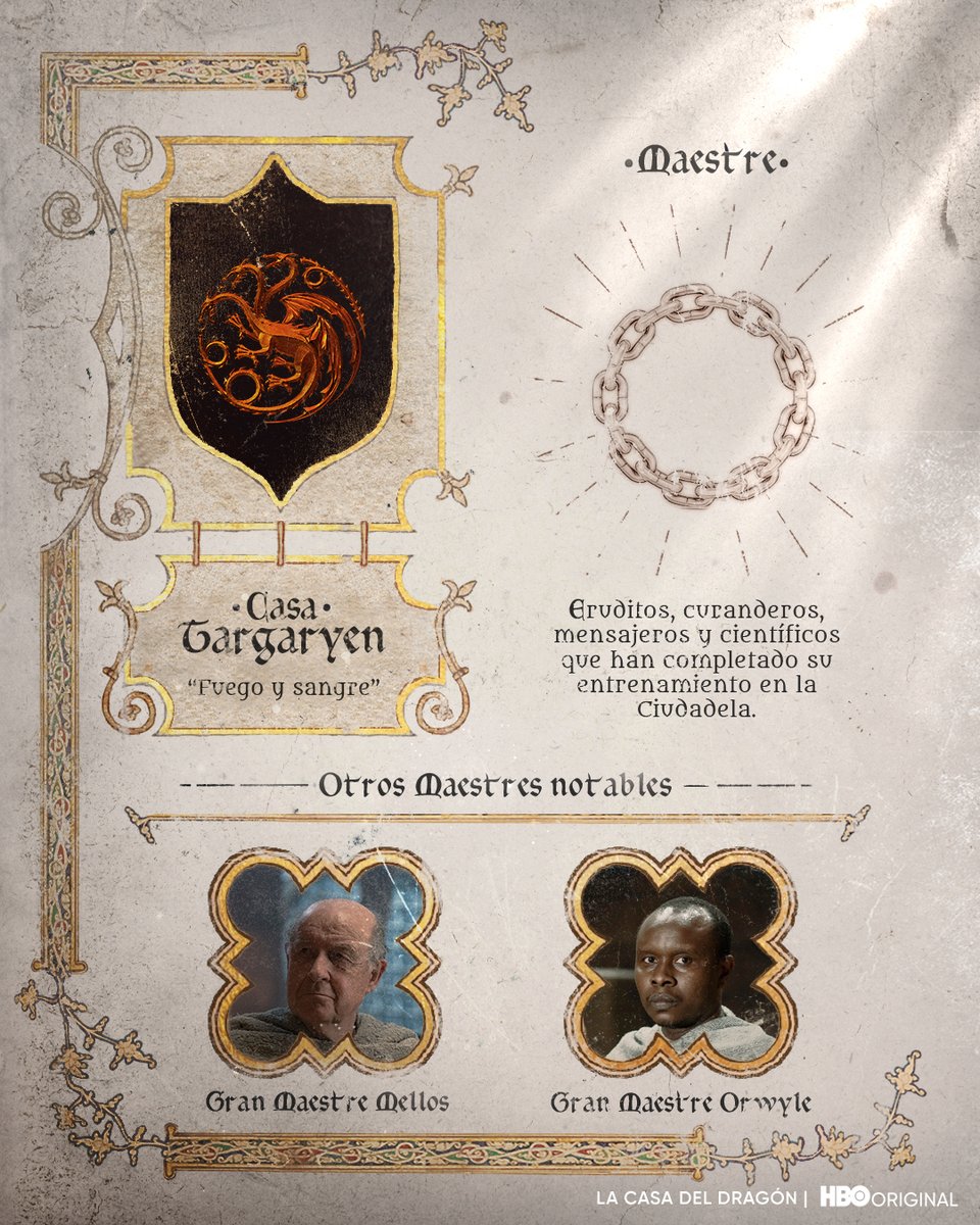 <a href="/gaita14/">Cristian Alvarez</a>, largos años de estudio han forjado tu gran sabiduría y conocimiento, por lo que te has ganado el título de maestre de la Casa Targaryen.

Comparte las buenas noticias con un RT. #LaCasaDelDragón