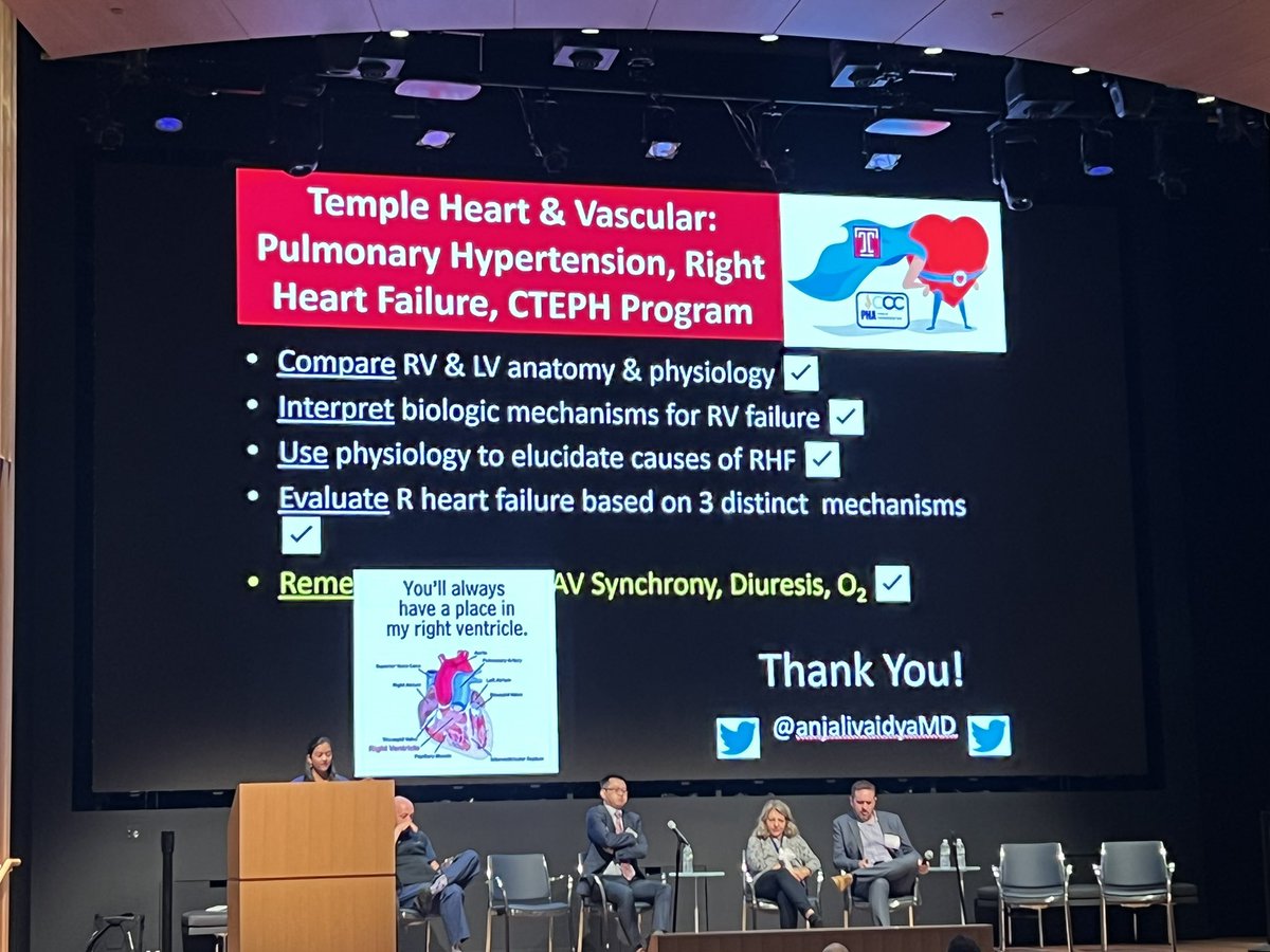 One of the best lectures on the right ventricle I’ve ever heard. @anjalivaidyaMD #CritCareCards22 @ChrisBarnettMD #ForgottenVentricleNoMore