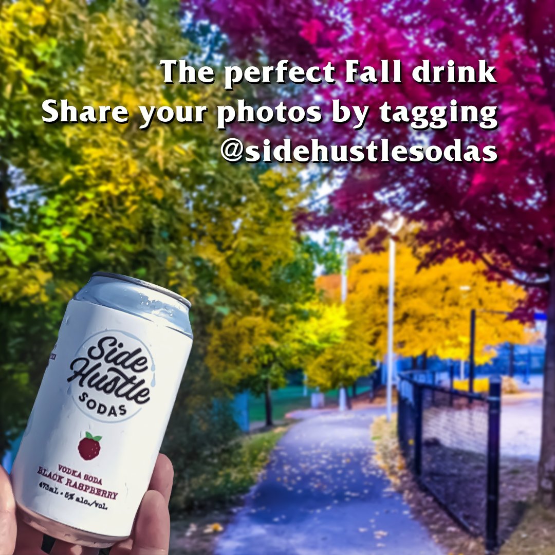 sidehustlesodas's tweet photo. Who's exploring Ottawa and the beautiful
views this weekend?🙋
Be sure to bring a can or two of Side Hustle Sodas and tag us in your pictures. Let us show off how fantastic Ottawa is!
#ottawa #ottawatourism #fall #autumn #leaveschanging
#ottawabloggers #soda #vodka #sidehustle https://t.co/dGqIQV7cYL