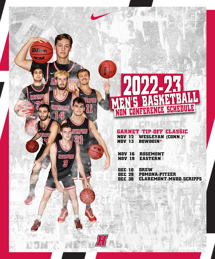 Haverford Men’s Basketball on Twitter "🗓️ Mark those calendars… the