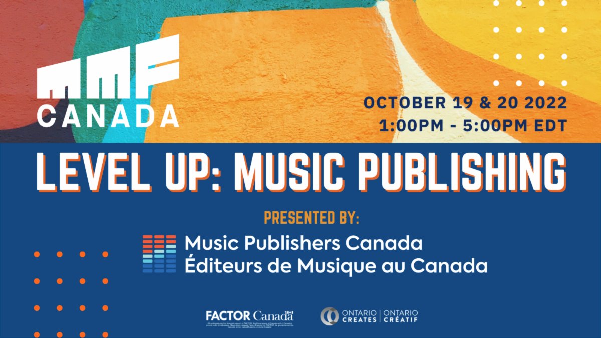 Songwriters Canada (@songwritersofca) on Twitter photo Following the success of Music Publishing 101 developed and presented by <a href="/canmuspub/">Music Publishers Canada</a>, <a href="/MMFCanada/">Music Managers Forum Canada</a> and MPC are back with an updated 2-day online series! For non-members, registration is $125. Full info - bit.ly/3TjWfo9 #webinar #panel #presentation #creatorsunite Following the success of Music Publishing 101 developed and presented by <a href="/canmuspub/">Music Publishers Canada</a>, <a href="/MMFCanada/">Music Managers Forum Canada</a> and MPC are back with an updated 2-day online series! For non-members, registration is $125. Full info - bit.ly/3TjWfo9 #webinar #panel #presentation #creatorsunite