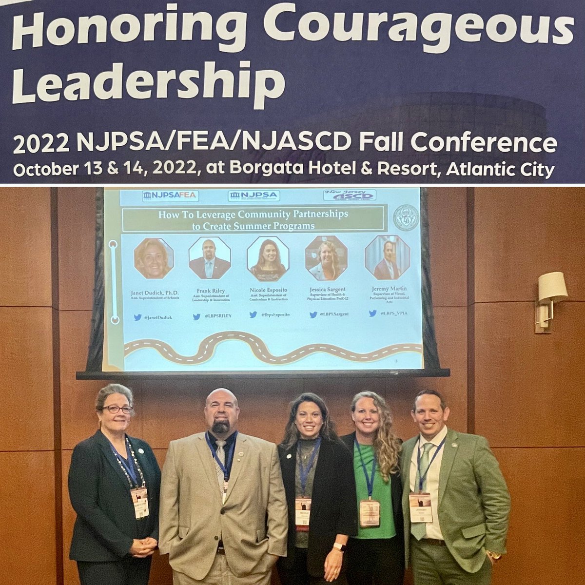 Thank you <a href="/NJPSA/">NJPSA</a> for having us today! It’s always a great experience being able to network with other educators. #NJPSAConf2022