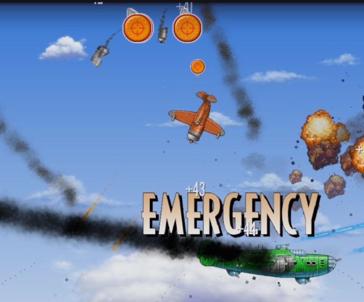 RenRocTheGreen's tweet image. #RogueAces is a fantastic 2D arcade style flight shooter for short game sessions. 

Or, if you have a bit more time on your hands, you can take on campaign mode