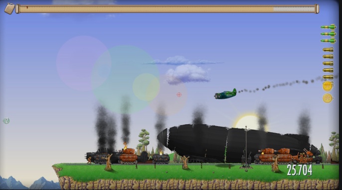 RenRocTheGreen's tweet image. #RogueAces is a fantastic 2D arcade style flight shooter for short game sessions. 

Or, if you have a bit more time on your hands, you can take on campaign mode