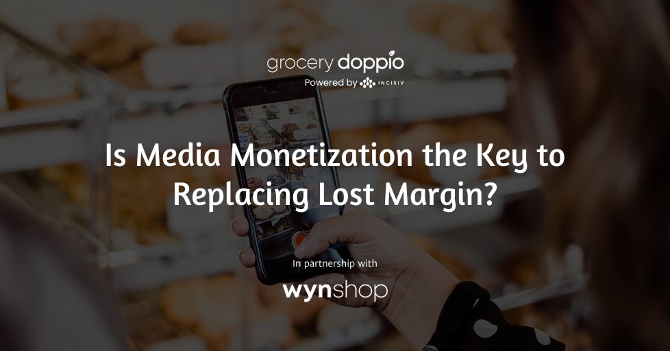 GroceryDoppio's tweet image. While #digitalcommerce allows #grocers to provide next-level service &amp;amp; convenience, its razor-thin margins have many grocers looking for ways to increase profitability.
grocerydoppio.com/articles/is-me…
@TimDenman @wynshopCommerce @IncisivIO 
#MediaMonetization
