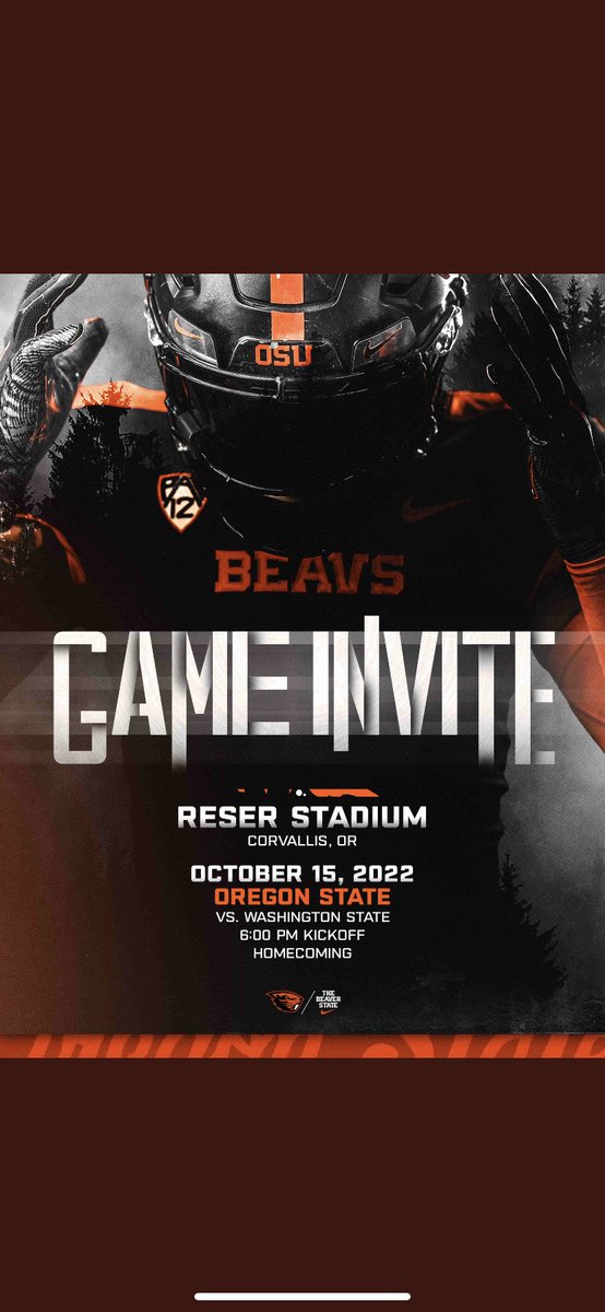 Thank you @BeaverFootball for the invite. Excited to be down in Corvallis this weekend!! @CoachWozniakTE @LegiSuiaunoa @kefenseh @RealMG96 @coachIzFw