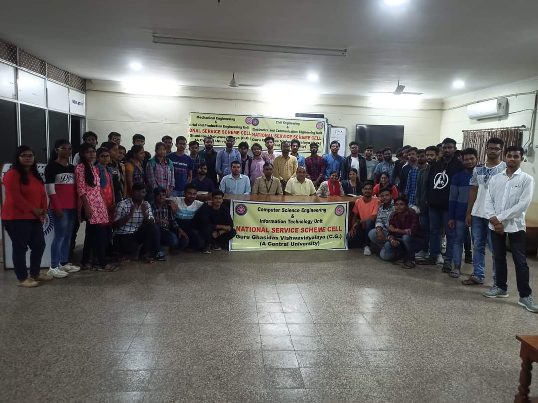 NssEnggTechGgv's tweet photo. #Orientation_Program #For_All_Engineering_Units_NSS_GGV_Bilaspur
@nssggcuCG @ggv_smc @chakrawalalok @NSSRDBhopal @nssrdB @askabir_ @_NSSIndia @Nss_IPEGGV @nssarts @nss_guru @NSS_GGV @NSSGGVBILASPUR @_NSSIndia @NssChhattisgarh @NSSGGVCSE @_NSSAwards @YASMinistry https://t.co/W7JjaA7jMq
