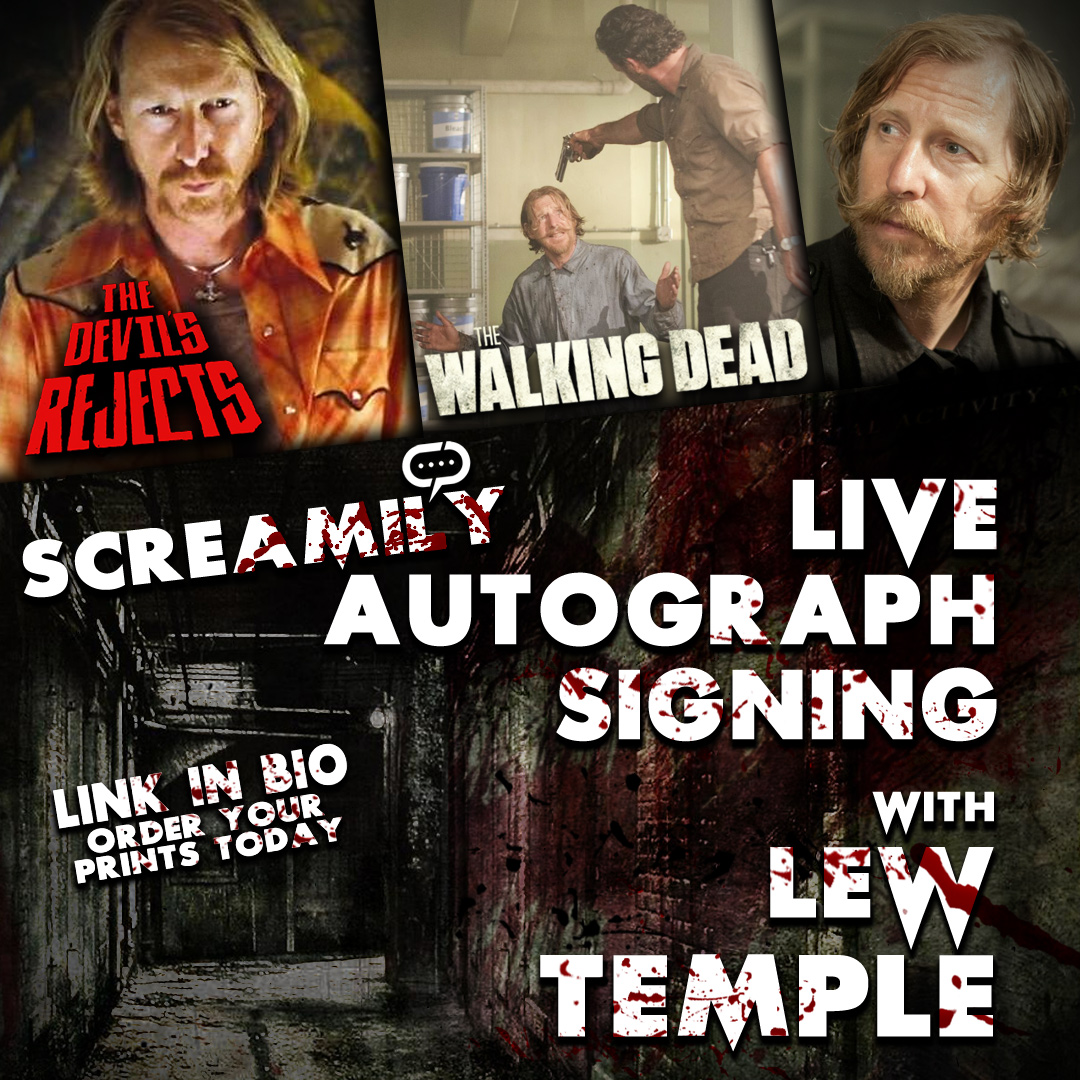 LewTempleActor's tweet photo. We're still Open, If you're still Hoping
And I Hope you are
LIVE autograph signing! Check out https://t.co/zXNuvLXvEj
your prints and I will sign them. #lewtemple #screamily #horror #halloween #celebrityautographsigning #streamily #virtualsigning #streamilylive #thewalkingdead https://t.co/7emWKJfXtc