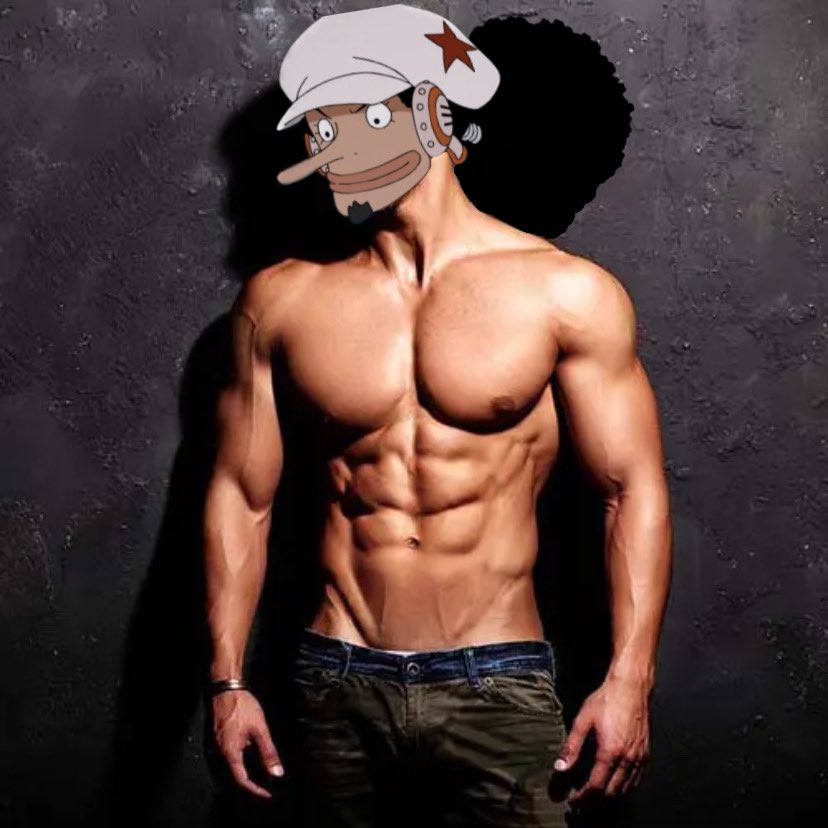 Traumathildee's tweet photo. ET BAM
après de bonnes soupe et bcp d’entraînement je suis plus le même ! je peux battre kaido mtn 😼‼️ je continuerais les soupes mais mtn je suis le GRAND GOD USSEC SO SEX ! 💪🏽🏋️♂️ hehe ! soyez jaloux la prime va devoir être remis à jour ;) #onepeche https://t.co/opkAh5KO3i
