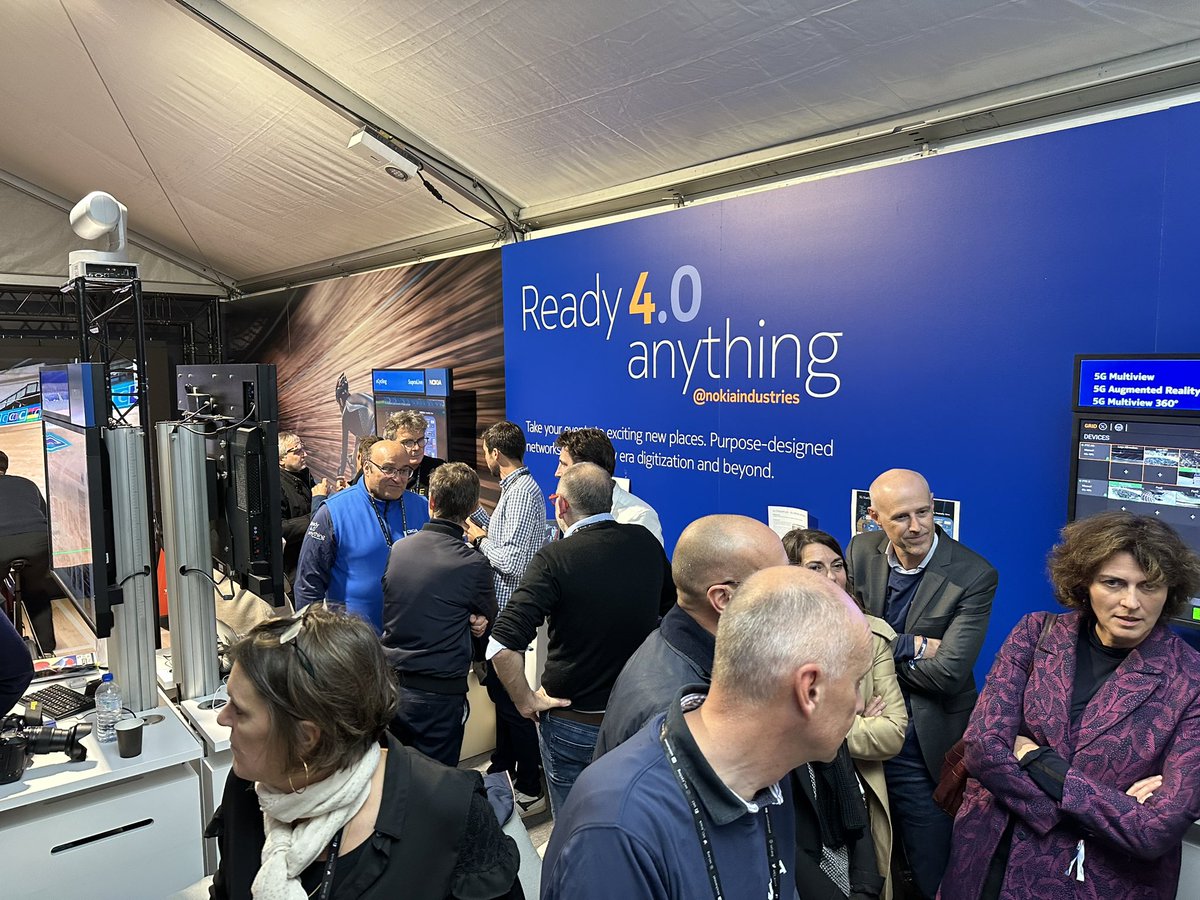 Innovations 5G au <a href="/Velodrome_nat/">Vélodrome National</a> de <a href="/sqy/">Saint-Quentin-en-Yvelines 🚀</a> avec <a href="/nokia/">Nokia</a> <a href="/orange/">Orange</a> <a href="/IntelFrance/">Intel France</a> &amp; XD Motion - #terredinnovation la technologie au service du sport, impressionnant ! #territoireolympique