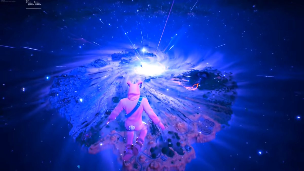 HYPEX's tweet photo. Fortnite's Chapter 1 ended 3 YEARS ago with The End (Blackhole) Event ‼️ https://t.co/C4Qe7cSrYM