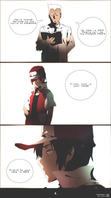 In 2016 I started an edgy Pokemon comic called "Red" and tbh it was kinda fire lmao 