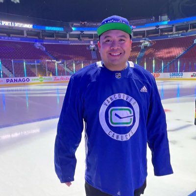 skaita16's tweet photo. Let Season 1️⃣ officially begin!
A new adventure! I’m excited for the new @NHL season as Hype Team Lead for your @Canucks. See you at @RogersArena.
#HypeTeamLead | #Canucks | #GameOps | #ChanceMoment | #NewProfilePic https://t.co/8hOtQj77a0