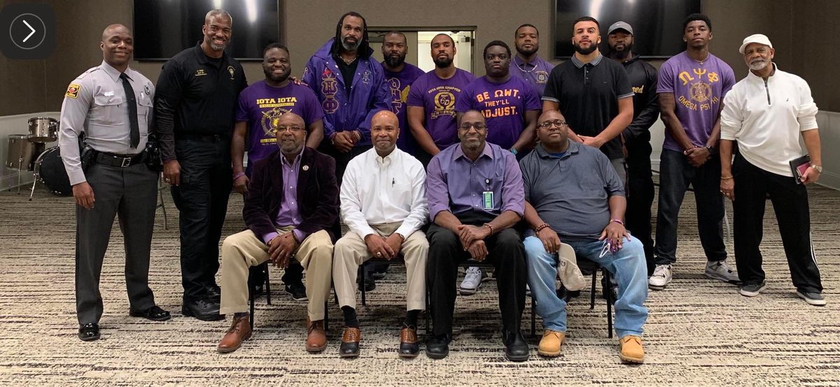 IotaIota_1944's tweet photo. Brothers of Iota Iota attended the Surviving The Stop program hosted by the brothers of Delta Psi Chapter of Shaw University at Estey Hall.
#iotaiota_1944 #DeltaPsi #mightsixthdistrict #oppf https://t.co/amGC5xJM6X