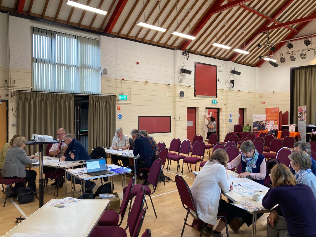 Great to represent @SWTlevels &amp; run a climate adaptation workshop <a href="/somersetprepare/">Somerset Prepared</a> Community Resilience Day. Brilliant to meet new people, have lots of interesting conversations &amp; see the enthusiasm to create resilient, adapted communities!