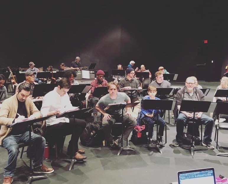 TheNewWVPT's tweet photo. It's #ThrowBackThursday and to celebrate Broadway Licensing's announcement "ELVIS: A Musical Revolution is now available for licensing", we're throwing it back to our 2020 Developmental Work Shop! 

P.S. We're announcing our holiday show tomorrow AND releasing tickets! 🎉😉 https://t.co/2sSU6PEYzj