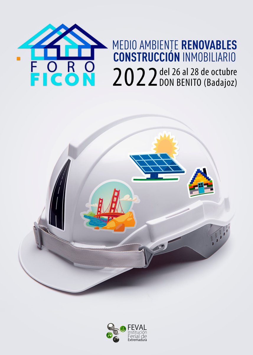 FiconFeval's tweet image. Del 26 al 28 de octubre se celebrará en Don Benito FORO FICÓN, una apuesta  para el conocimiento y la búsqueda de nuevas oportunidades económicas y empresariales en el sector de la construcción. 🏗
Toda la INFO ➡️ feval.com/ficon/ 
#FEVAL #ForoFicon #Extremadura