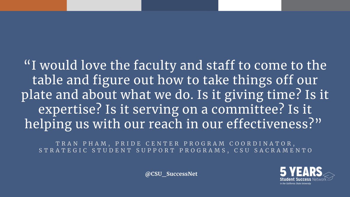 CSU_SuccessNet's tweet image. Plenary members share ways to help LGBTQ+ staff on campuses. #CSUStudentSuccess2022